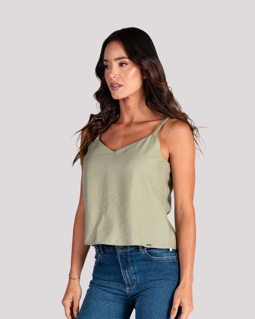 Blusa verde para mujer