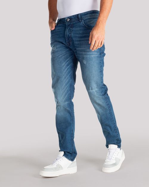 Jean tono oscuro para hombre
