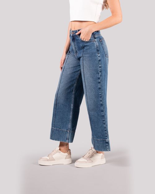 Jean tono oscuro para mujer