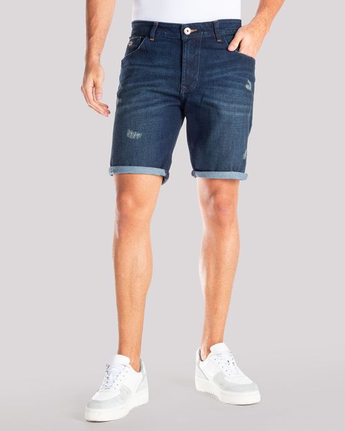 Bermuda tono oscuro para hombre
