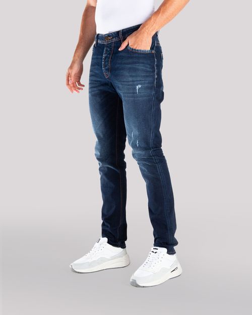 Jean tono oscuro para hombre