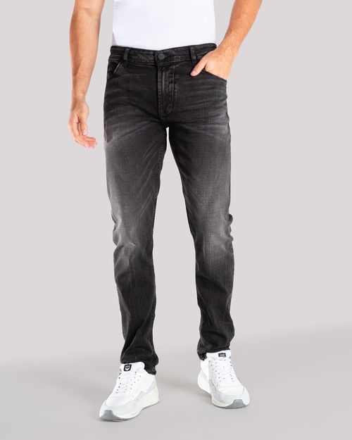 Jean negro para hombre