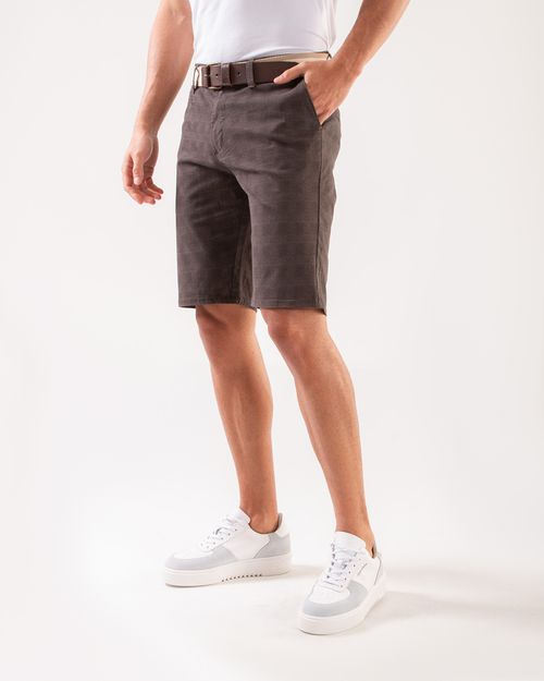 Bermuda gris para hombre