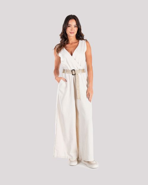 Enterizo arena para mujer