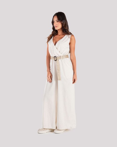 Enterizo arena para mujer