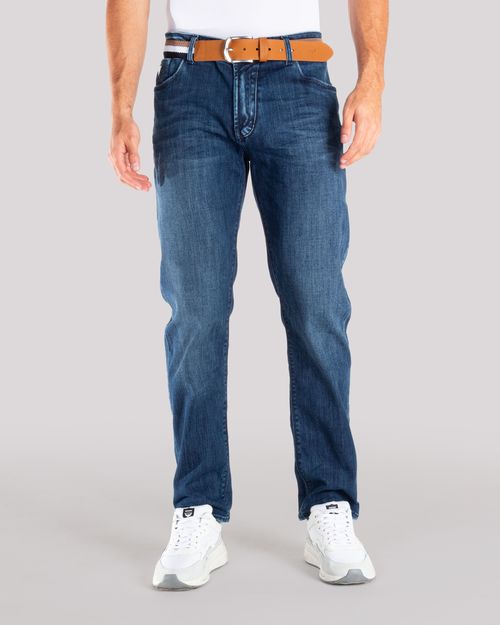 Jean tono oscuro para hombre