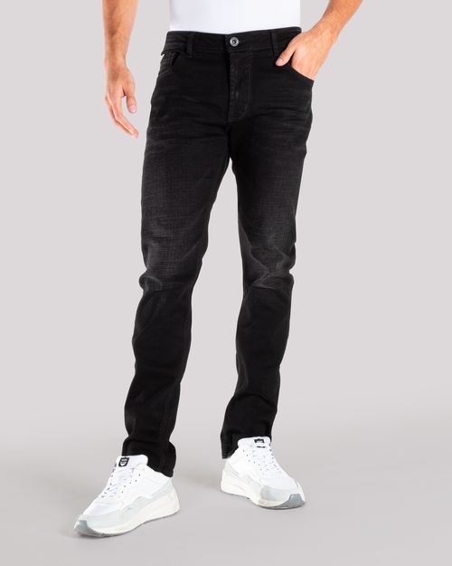 Jean negro para hombre