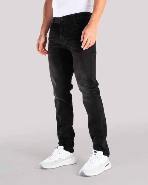 Jean negro para hombre