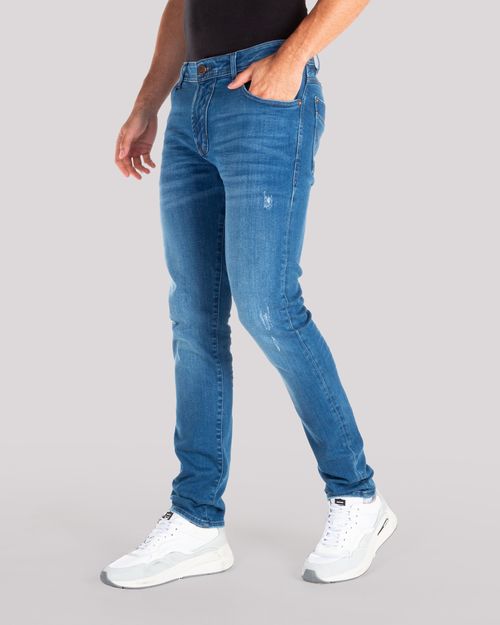 Jean tono oscuro para hombre