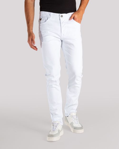 Jean blanco para hombre