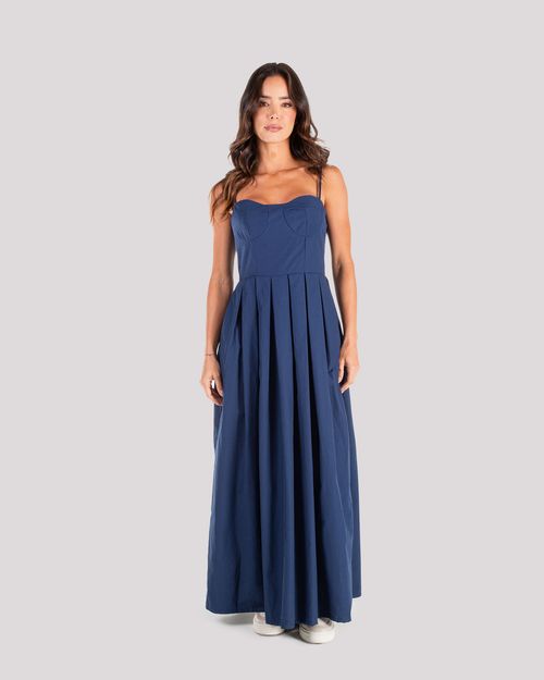 Vestido azul para mujer