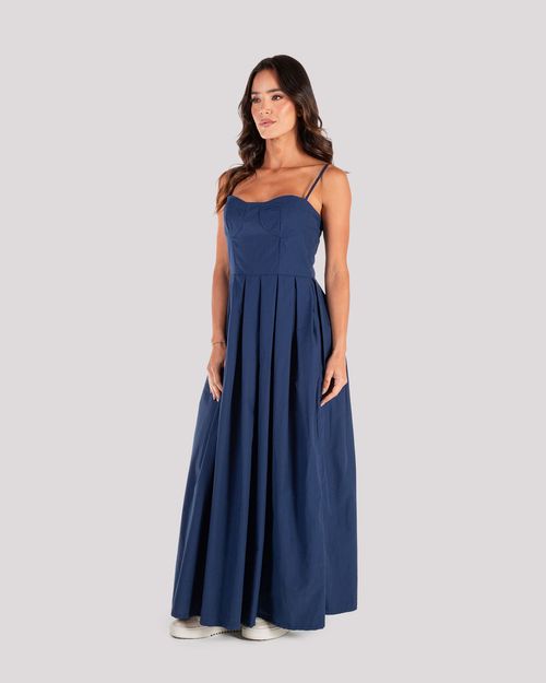 Vestido azul para mujer