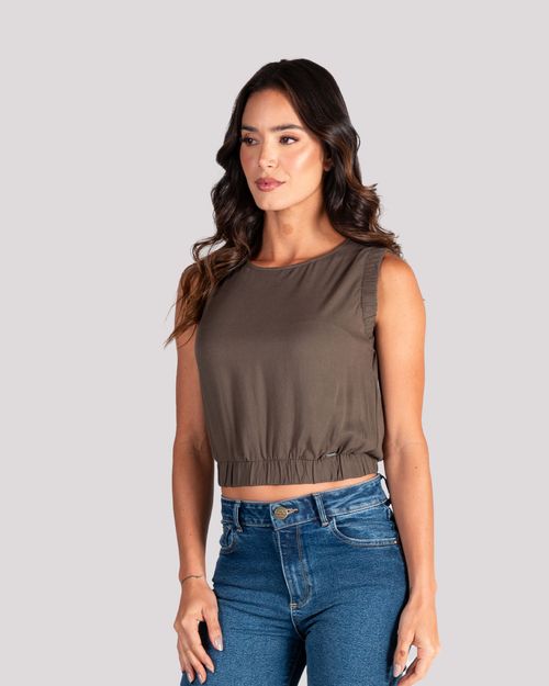 Blusa verde para mujer