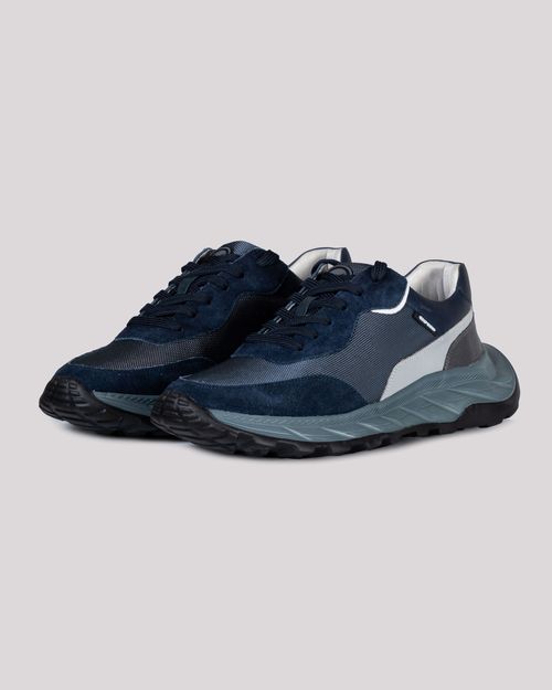 Calzado azul para hombre