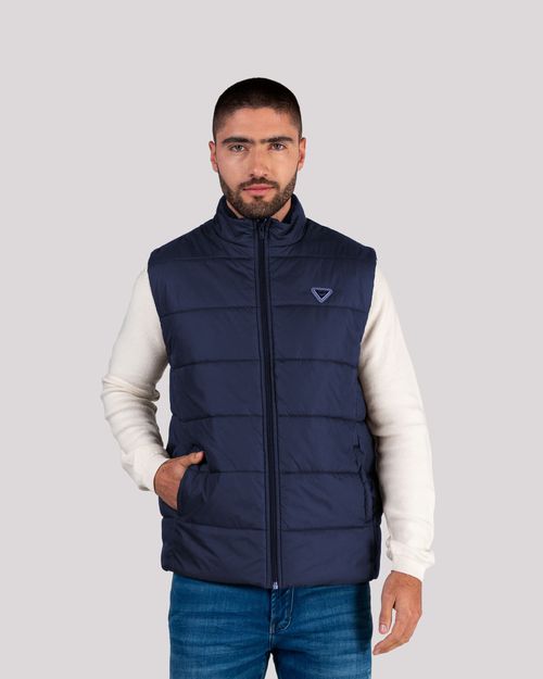 Chaleco azul para hombre