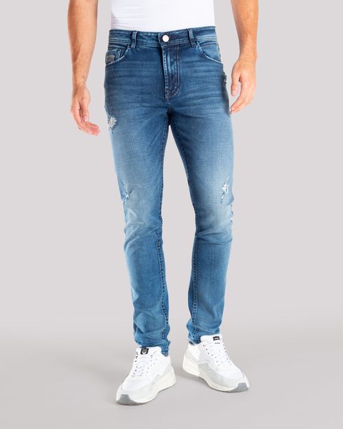 Jean tono oscuro para hombre